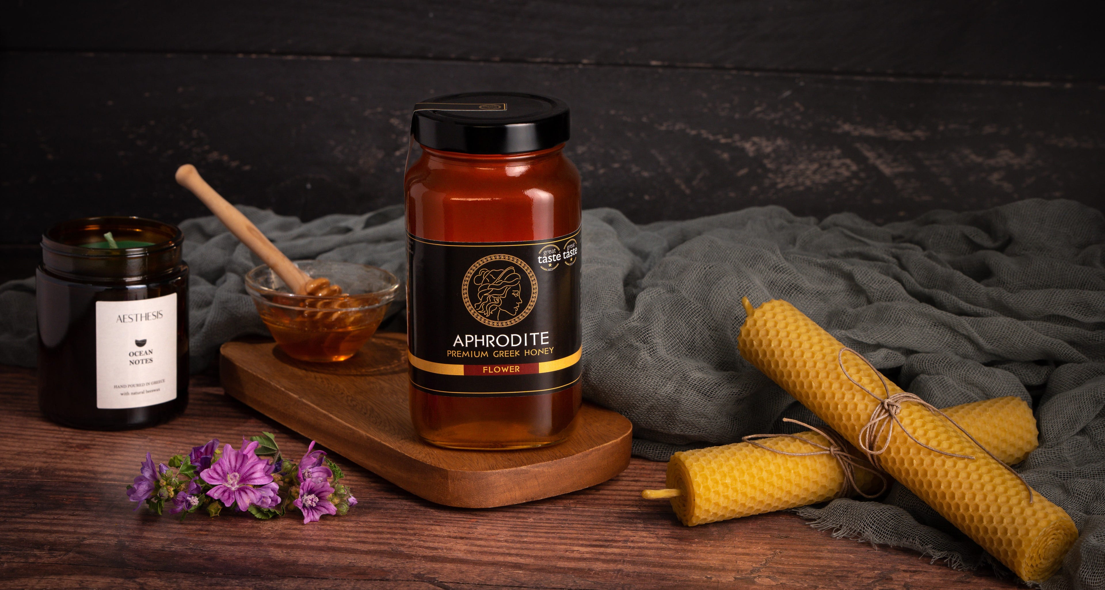greek raw flower honey 950g